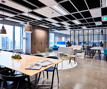 Commercial office space in downtown Columbus