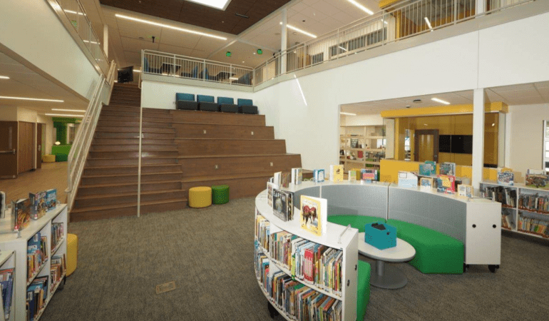 Outside Wickliffe Progressive School