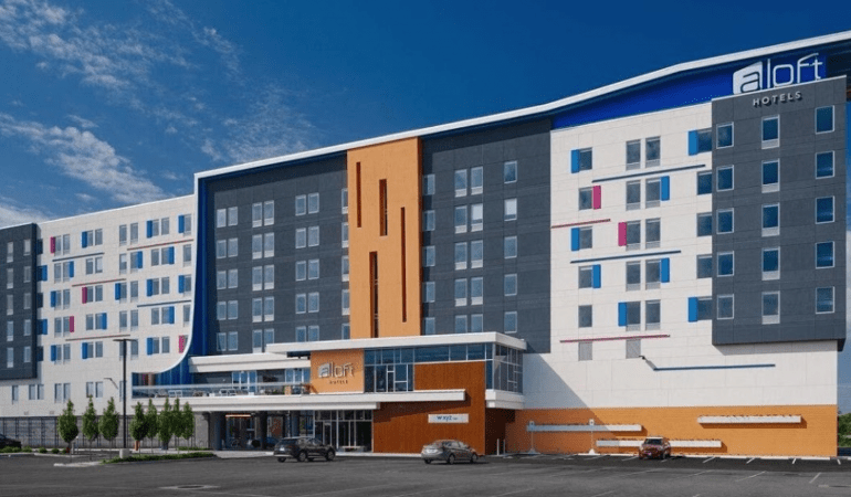 Aloft Hotel in downtown Columbus