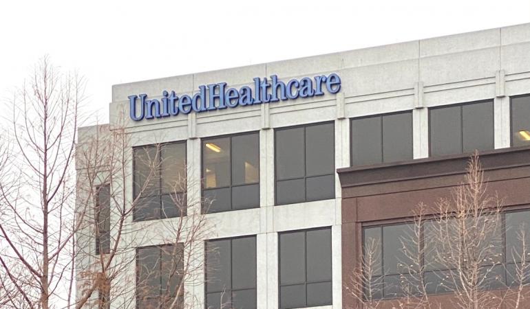 Outdoor view of UnitedHealth Care building